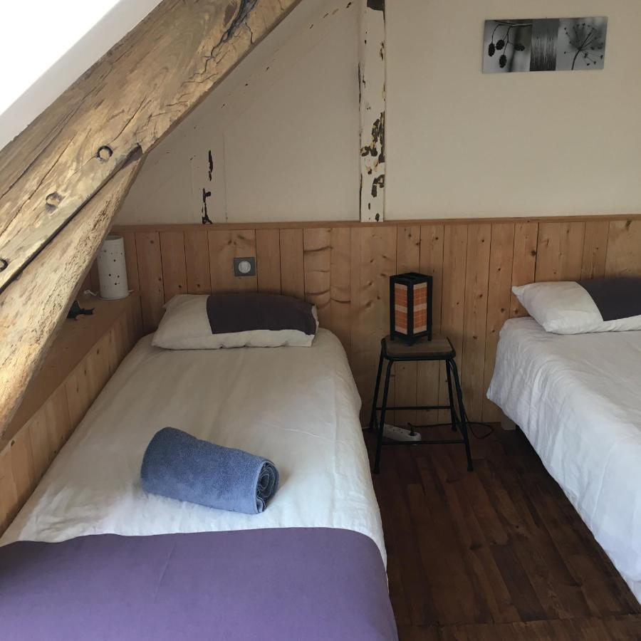 Ecolodge La Belle Verte Saint-M'herve ภายนอก รูปภาพ