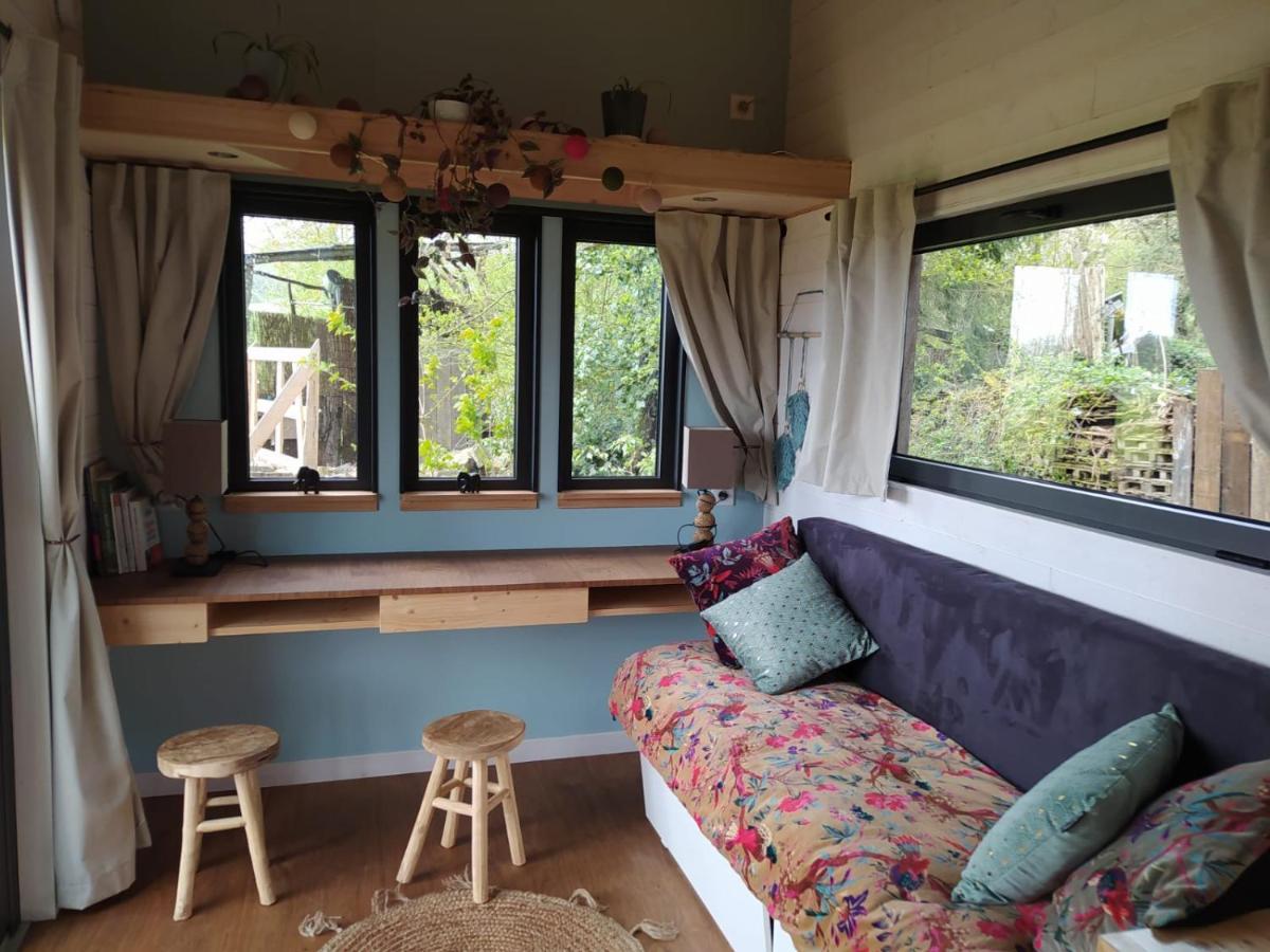 Ecolodge La Belle Verte Saint-M'herve ภายนอก รูปภาพ