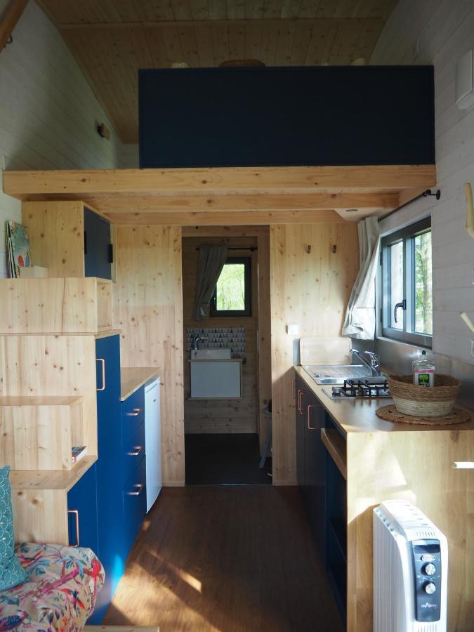 Ecolodge La Belle Verte Saint-M'herve ภายนอก รูปภาพ