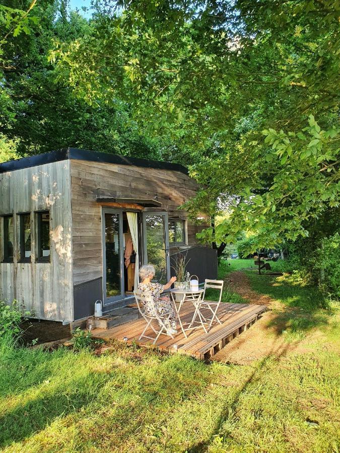 Ecolodge La Belle Verte Saint-M'herve ภายนอก รูปภาพ