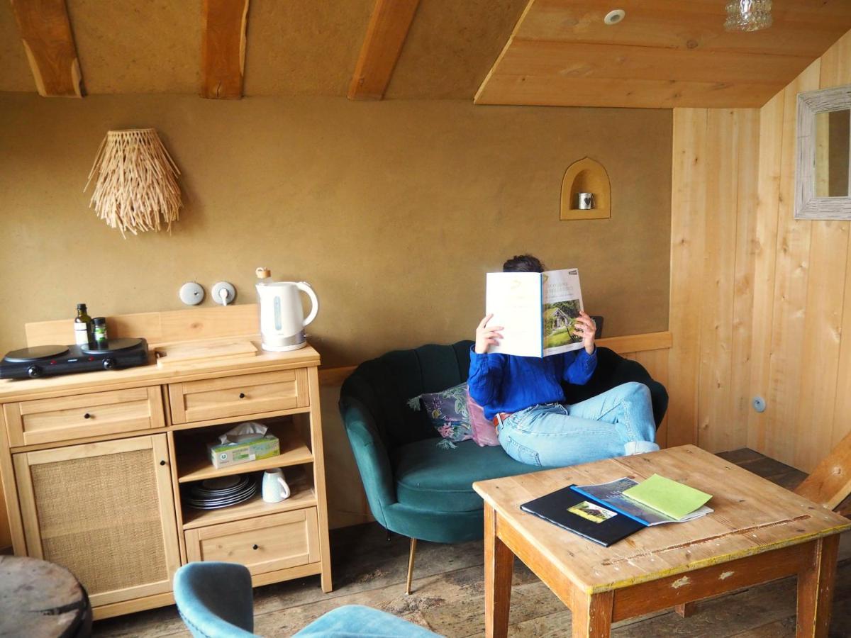 Ecolodge La Belle Verte Saint-M'herve ภายนอก รูปภาพ