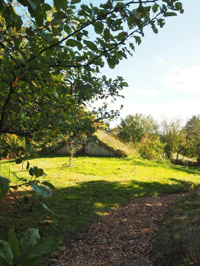 Ecolodge La Belle Verte Saint-M'herve ภายนอก รูปภาพ