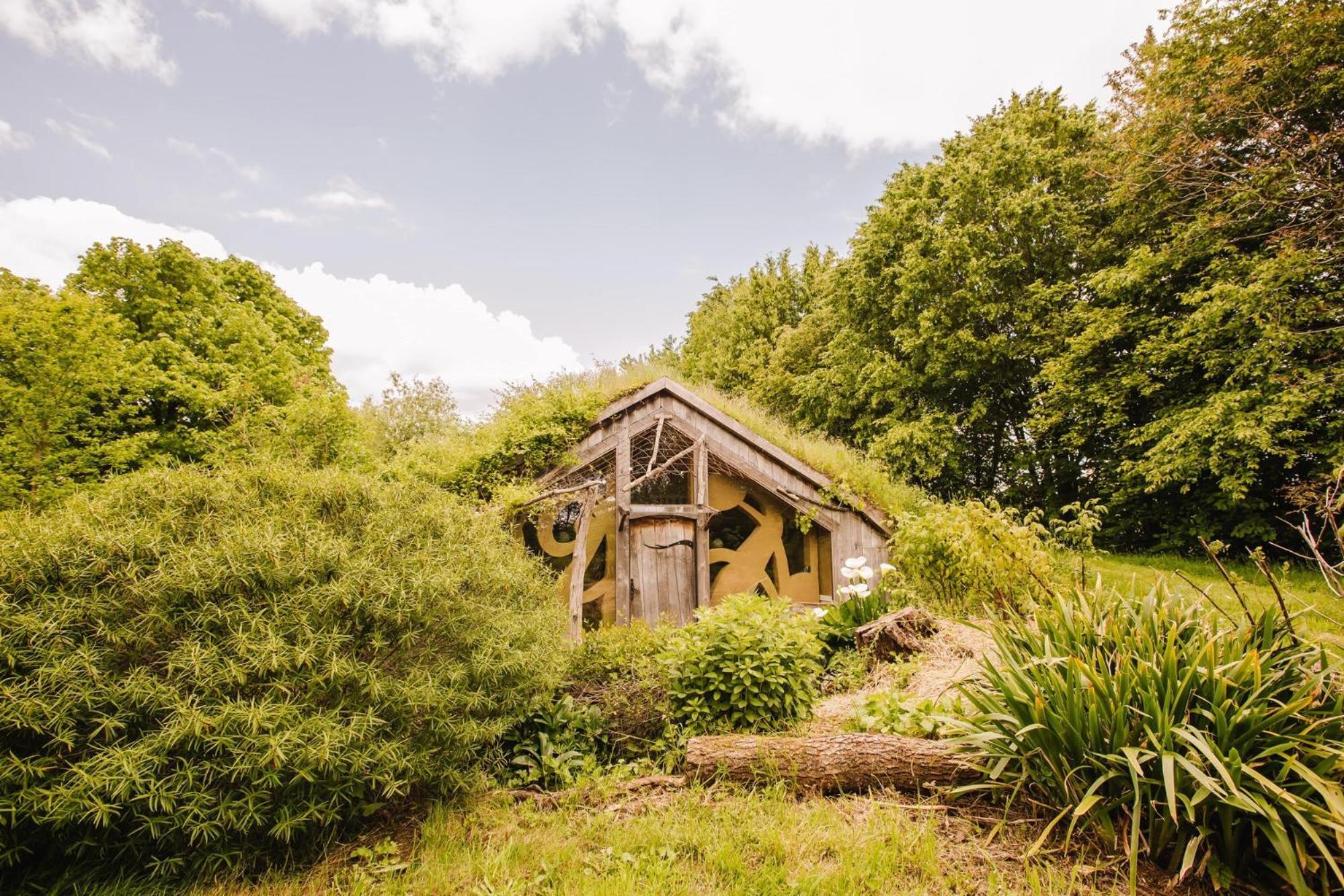 Ecolodge La Belle Verte Saint-M'herve ภายนอก รูปภาพ